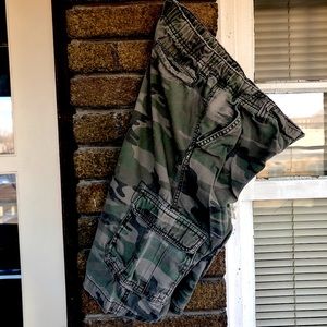 Cherokee Camo Cargo Shorts